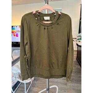 L Bndi Distressed Sweater
